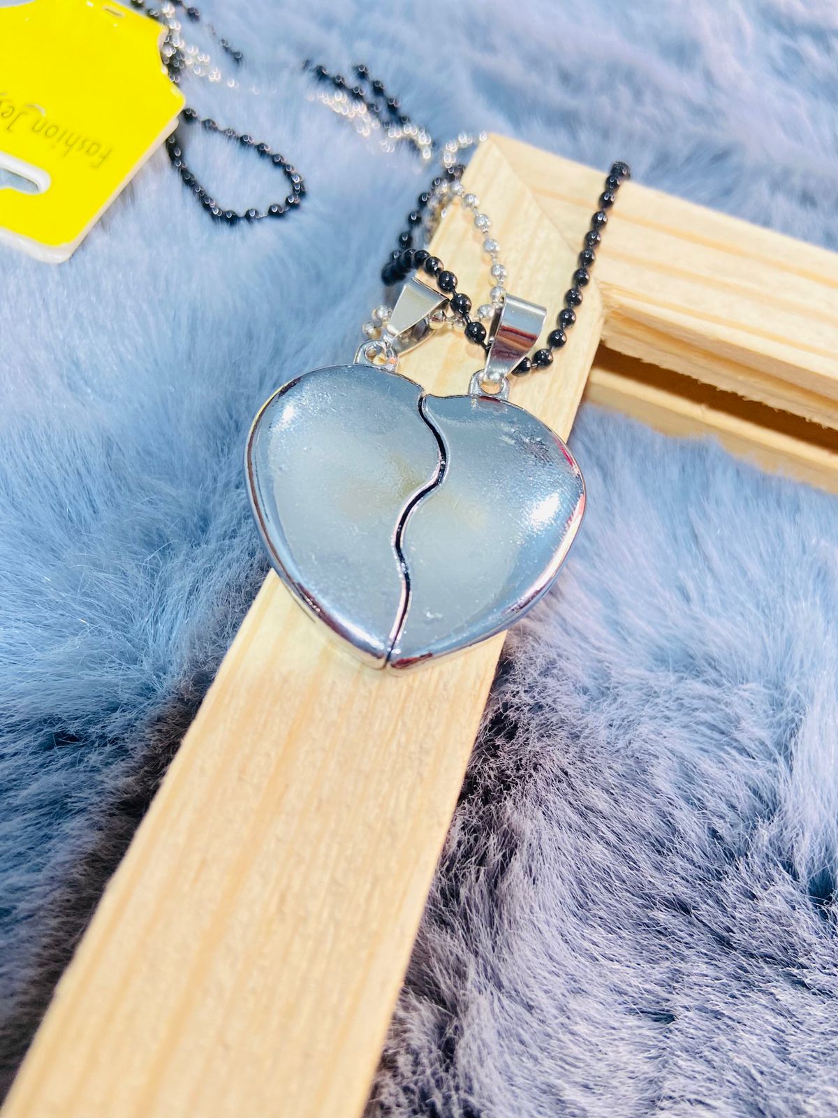 Broken Heart Couple Locket